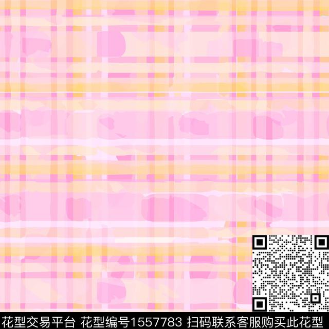 少女粉色肌理数码印花花型下载（图片编号: 1557783） - 瓦栏（Walan）