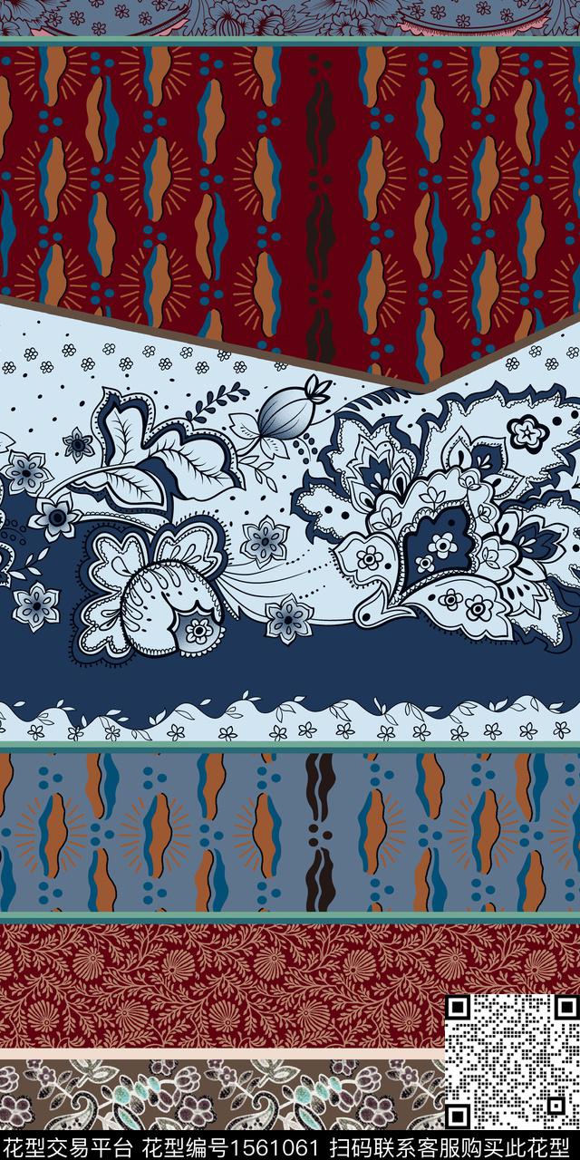 Orst_zz2000E.jpg - 1561061 - 中东 民族风 波西米亚 - 数码印花花型 － 女装花型设计 － 瓦栏