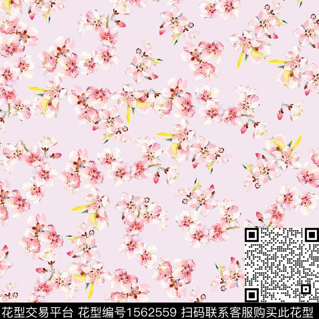 d0722A.jpg - 1562559 - 满版散花 小碎花 花卉 - 数码印花花型 － 女装花型设计 － 瓦栏