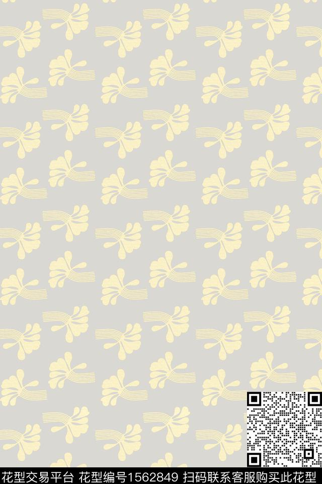 小碎花花卉传统印花花型下载（图片编号: 1562849） - 瓦栏（Walan）