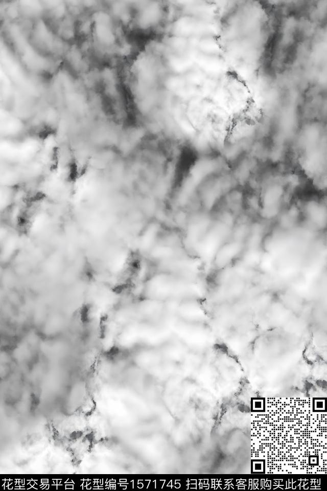 纹理大理石扎染花型数码印花花型下载（图片编号: 1571745） - 瓦栏（Walan）