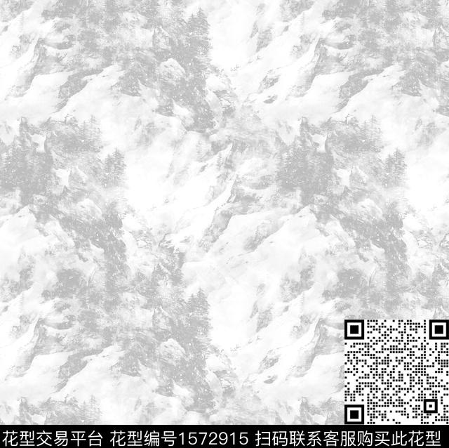 雪山户外肌理数码印花花型下载（图片编号: 1572915） - 瓦栏（Walan）