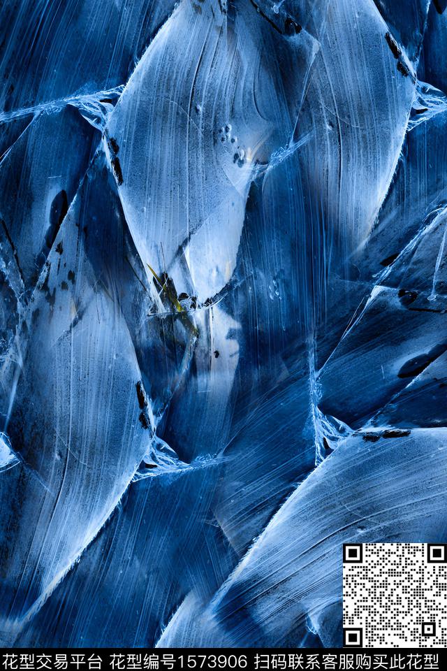 纹理大理石扎染花型数码印花花型下载（图片编号: 1573906） - 瓦栏（Walan）