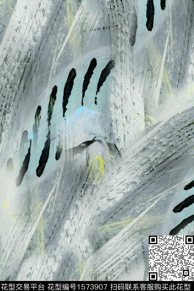 纹理大理石扎染花型数码印花花型下载（图片编号: 1573907） - 瓦栏（Walan）