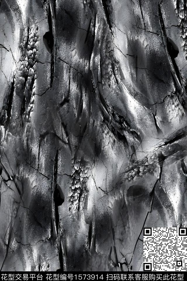 纹理大理石扎染花型数码印花花型下载（图片编号: 1573914） - 瓦栏（Walan）
