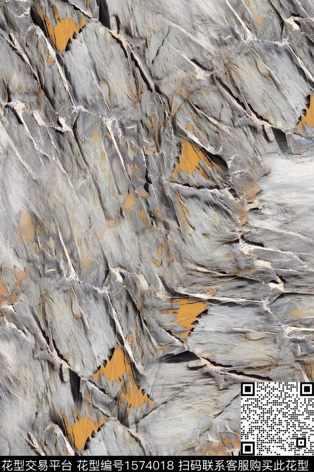 纹理大理石扎染花型数码印花花型下载（图片编号: 1574018） - 瓦栏（Walan）
