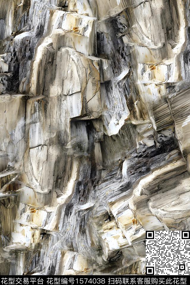 纹理大理石肌理数码印花花型下载（图片编号: 1574038） - 瓦栏（Walan）