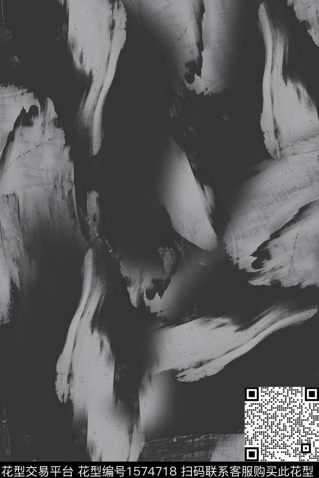 大理石肌理抽象数码印花花型下载（图片编号: 1574718） - 瓦栏（Walan）