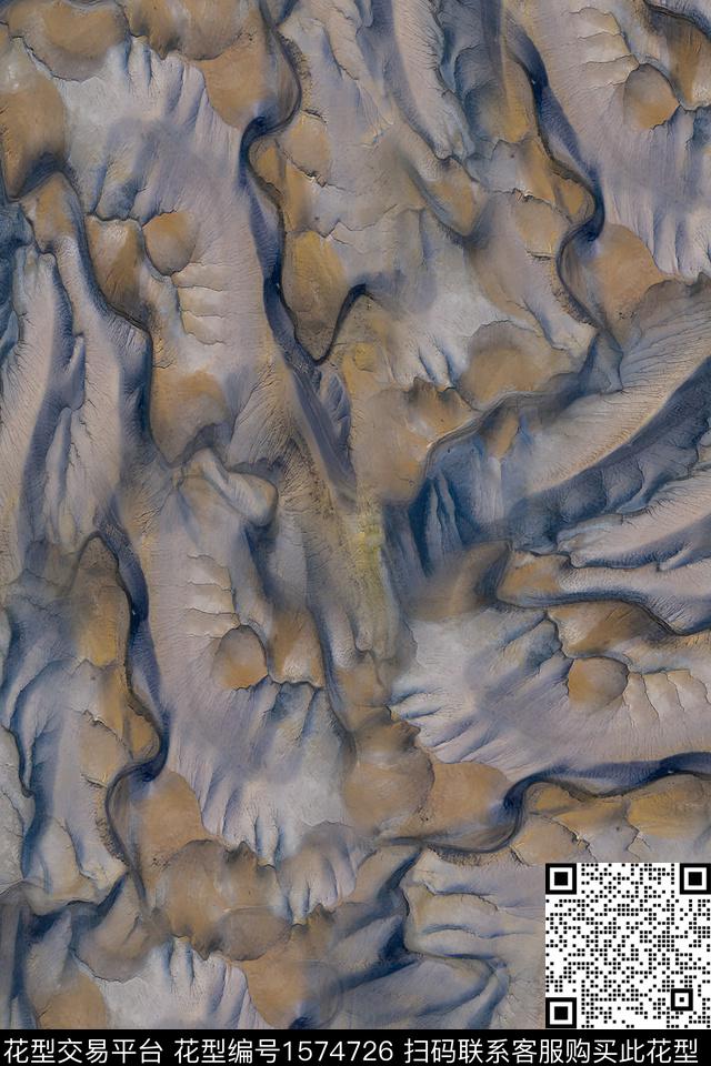 大理石肌理抽象数码印花花型下载（图片编号: 1574726） - 瓦栏（Walan）