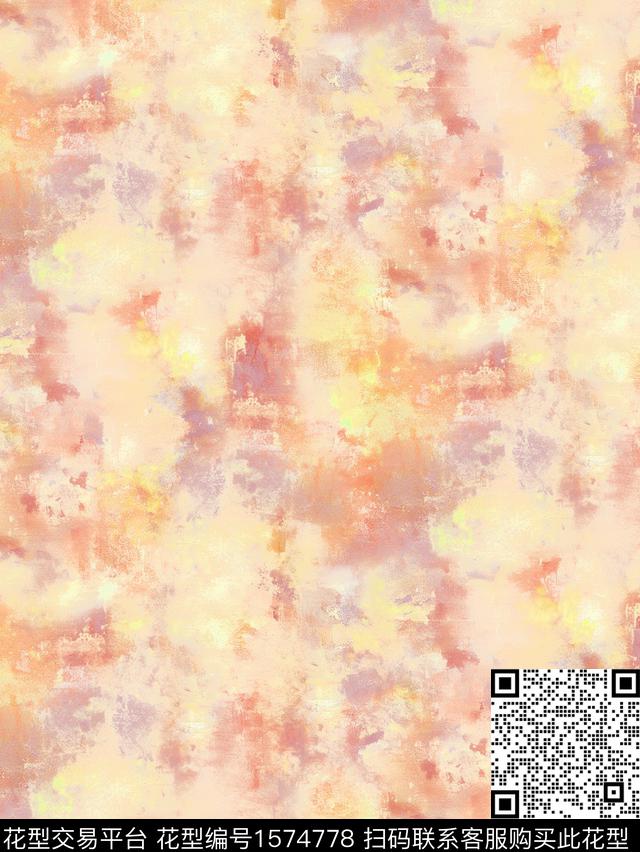 抽象肌理数码印花花型下载（图片编号: 1574778） - 瓦栏（Walan）