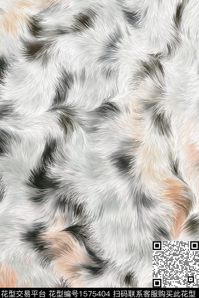 肌理艺术抽象数码印花花型下载（图片编号: 1575404） - 瓦栏（Walan）
