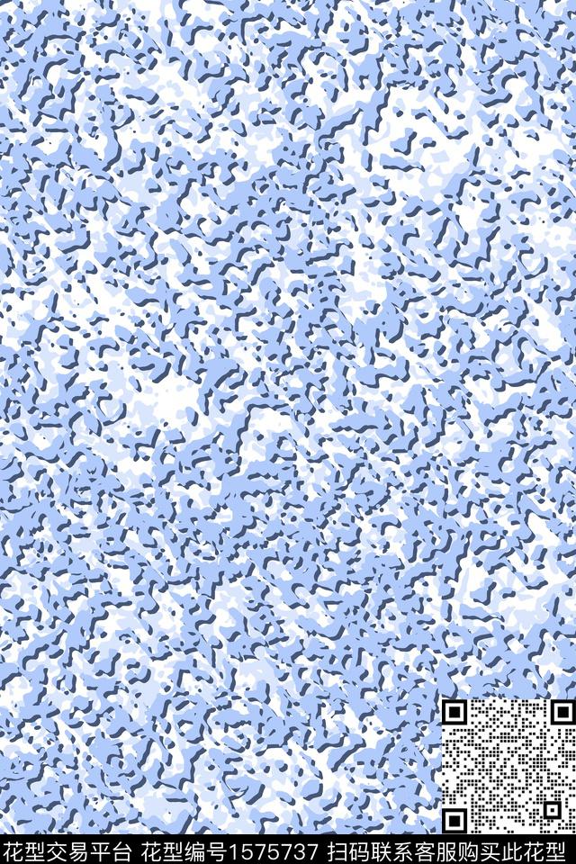 抽象纹理数码印花花型下载（图片编号: 1575737） - 瓦栏（Walan）