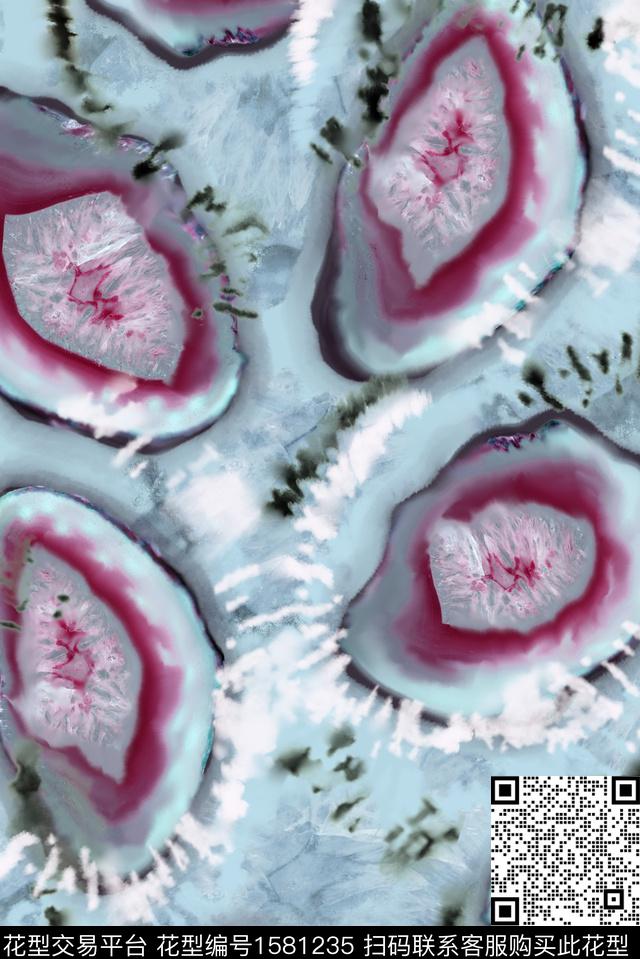 印花花型下载（图片编号: 1581235） - 瓦栏（Walan）