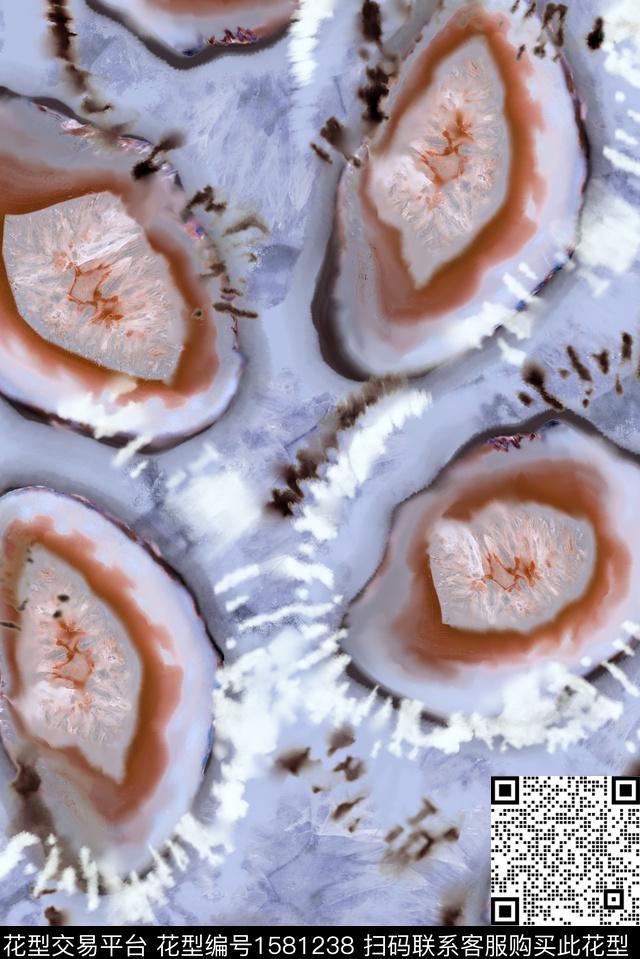 印花花型下载（图片编号: 1581238） - 瓦栏（Walan）