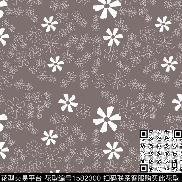 趣味线条画童装传统印花花型下载（图片编号: 1582300） - 瓦栏（Walan）