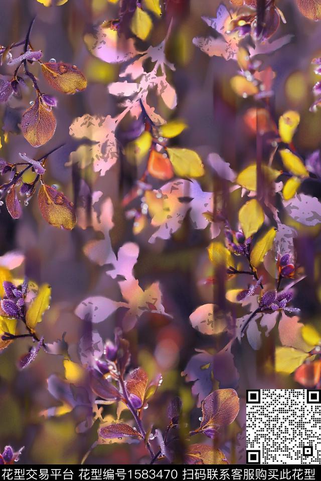 印花花型下载（图片编号: 1583470） - 瓦栏（Walan）