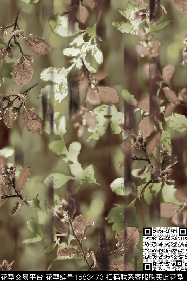 印花花型下载（图片编号: 1583473） - 瓦栏（Walan）