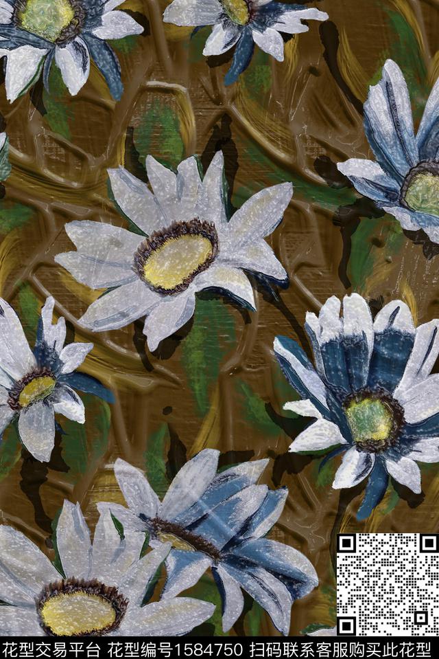 印花花型下载（图片编号: 1584750） - 瓦栏（Walan）