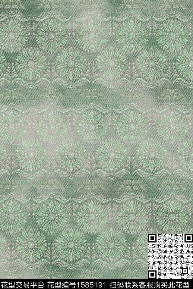 印花花型下载（图片编号: 1585191） - 瓦栏（Walan）