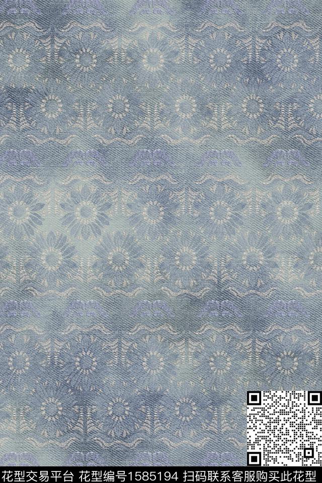 印花花型下载（图片编号: 1585194） - 瓦栏（Walan）