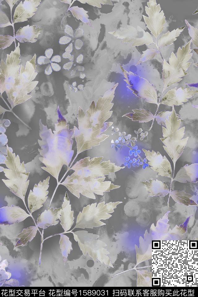 印花花型下载（图片编号: 1589031） - 瓦栏（Walan）