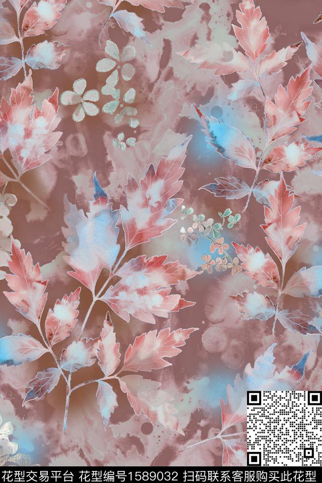 印花花型下载（图片编号: 1589032） - 瓦栏（Walan）