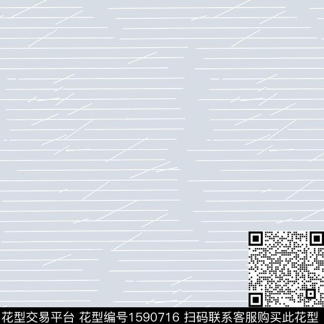 线条里料印花传统印花花型下载（图片编号: 1590716） - 瓦栏（Walan）