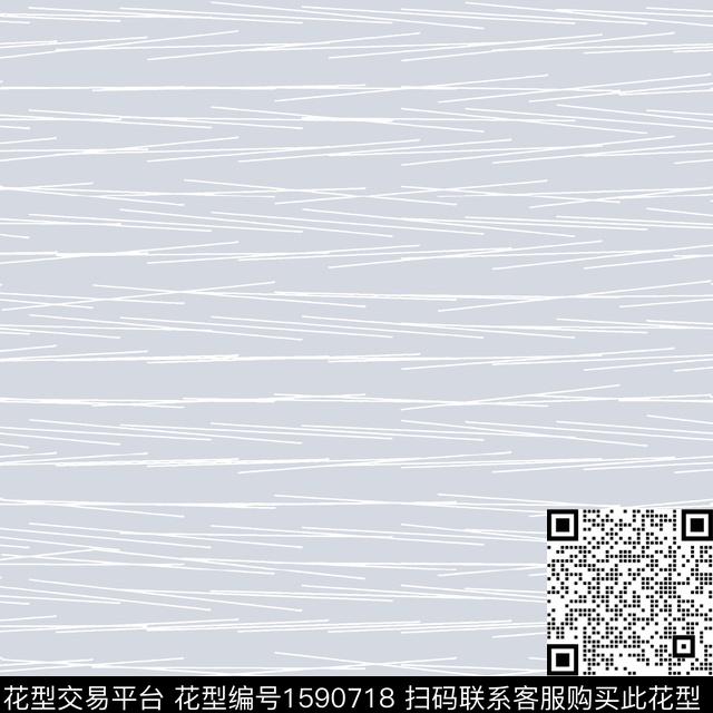 线条里料印花传统印花花型下载（图片编号: 1590718） - 瓦栏（Walan）