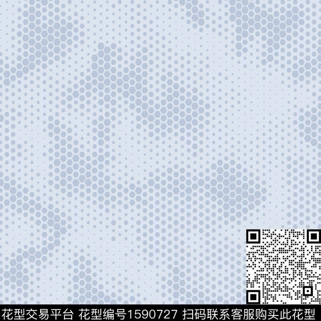 波点里料印花几何传统印花花型下载（图片编号: 1590727） - 瓦栏（Walan）
