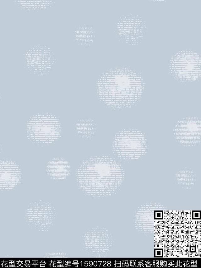 肌理里料印花几何传统印花花型下载（图片编号: 1590728） - 瓦栏（Walan）