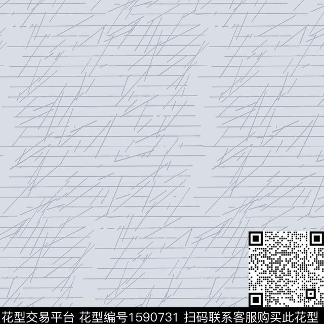 线条里料印花传统印花花型下载（图片编号: 1590731） - 瓦栏（Walan）