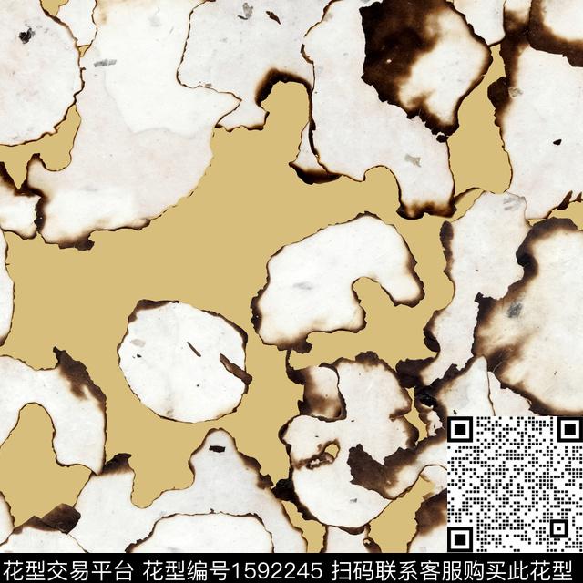 渐变抽象男装迷彩数码印花花型下载（图片编号: 1592245） - 瓦栏（Walan）