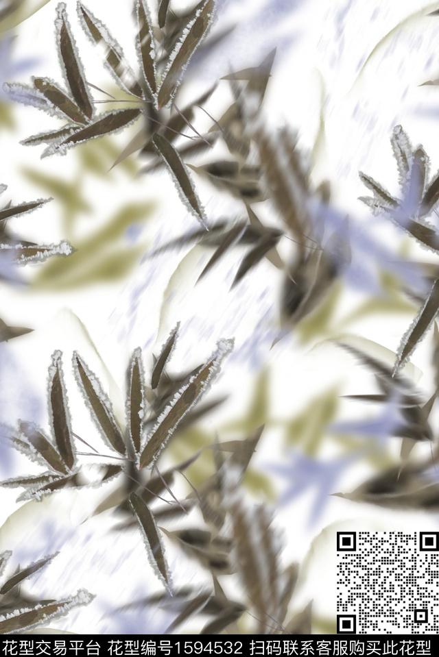 印花花型下载（图片编号: 1594532） - 瓦栏（Walan）