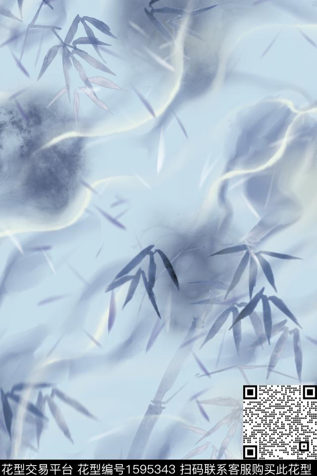 印花花型下载（图片编号: 1595343） - 瓦栏（Walan）