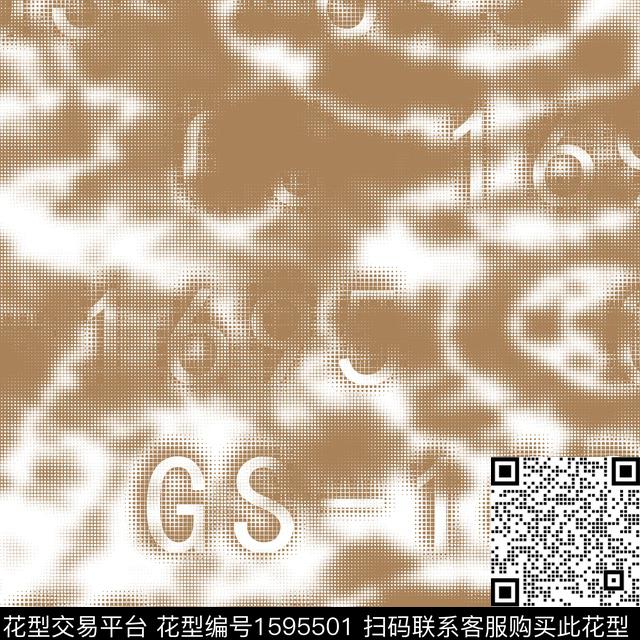 抽象男装几何男装数码印花花型下载（图片编号: 1595501） - 瓦栏（Walan）