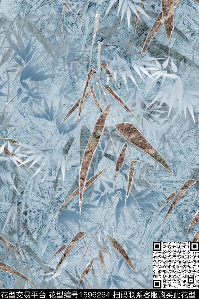 印花花型下载（图片编号: 1596264） - 瓦栏（Walan）