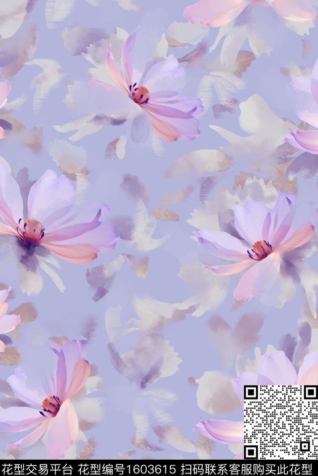 印花花型下载（图片编号: 1603615） - 瓦栏（Walan）