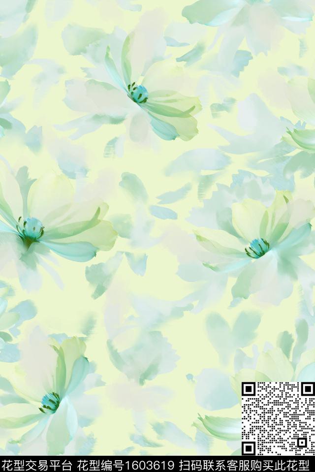 印花花型下载（图片编号: 1603619） - 瓦栏（Walan）
