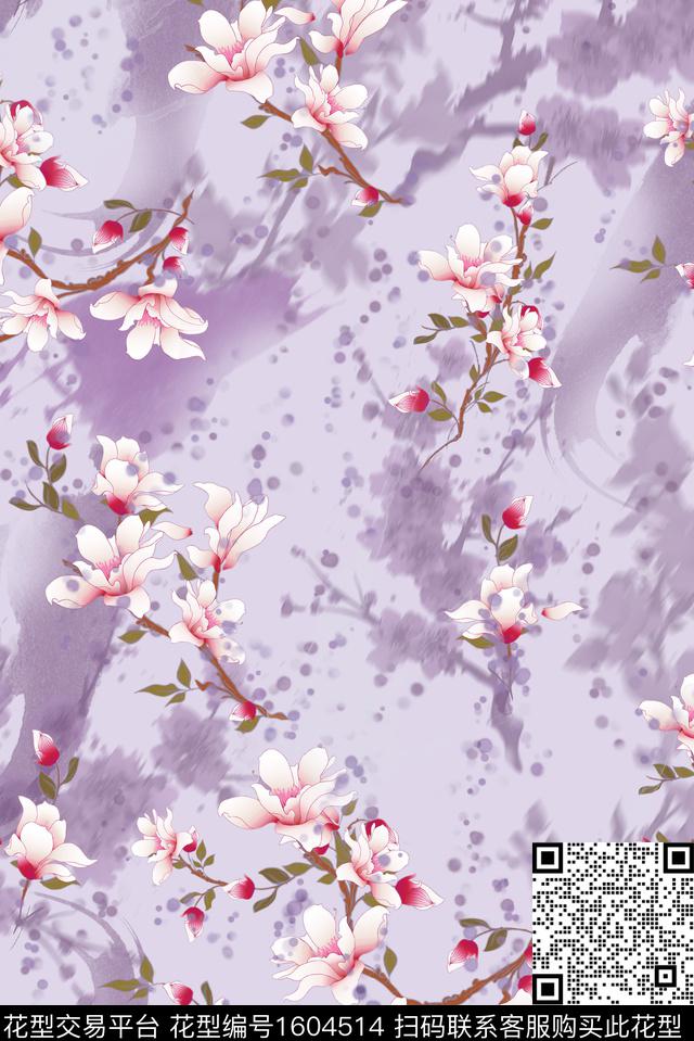 印花花型下载（图片编号: 1604514） - 瓦栏（Walan）