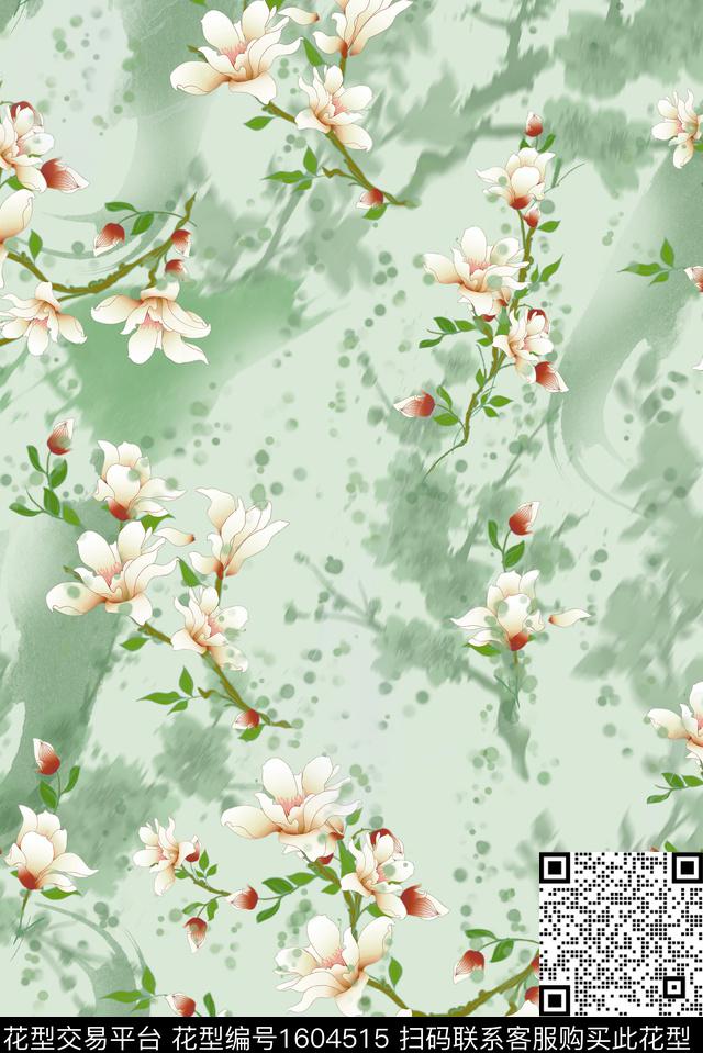 印花花型下载（图片编号: 1604515） - 瓦栏（Walan）