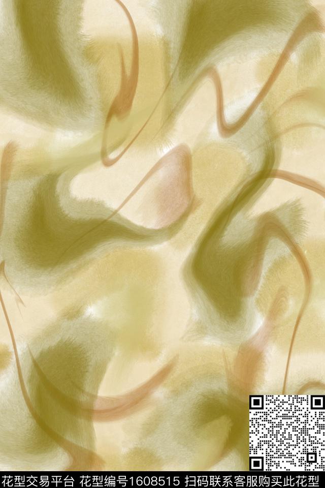 渐变水彩复古数码印花花型下载（图片编号: 1608515） - 瓦栏（Walan）