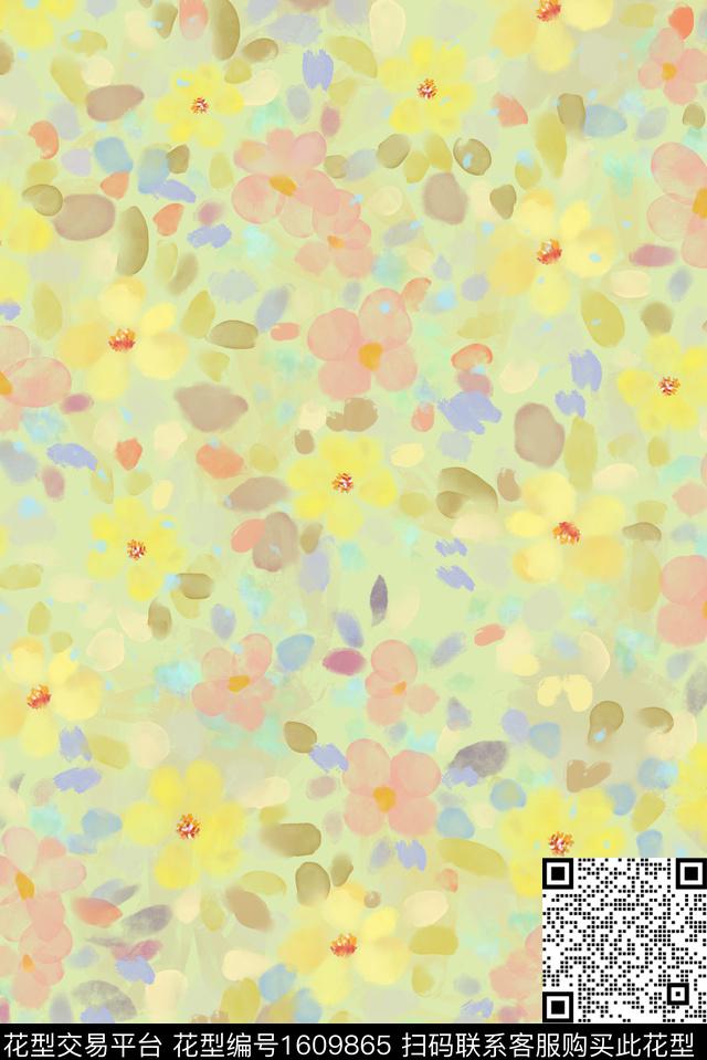 印花花型下载（图片编号: 1609865） - 瓦栏（Walan）