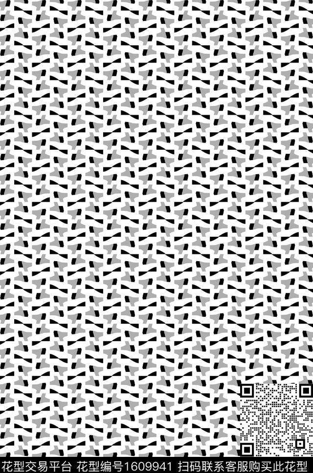 泳装花型混合拼接传统印花花型下载（图片编号: 1609941） - 瓦栏（Walan）