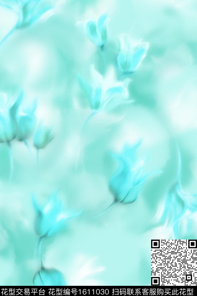 印花花型下载（图片编号: 1611030） - 瓦栏（Walan）