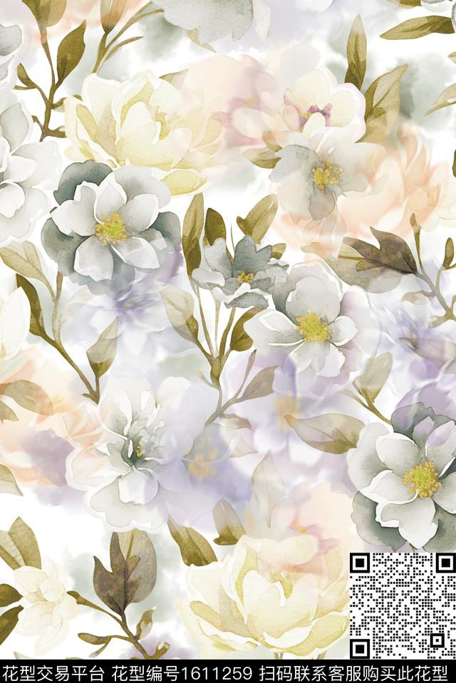 印花花型下载（图片编号: 1611259） - 瓦栏（Walan）