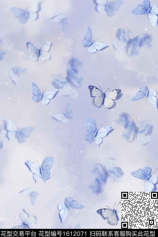 印花花型下载（图片编号: 1612071） - 瓦栏（Walan）