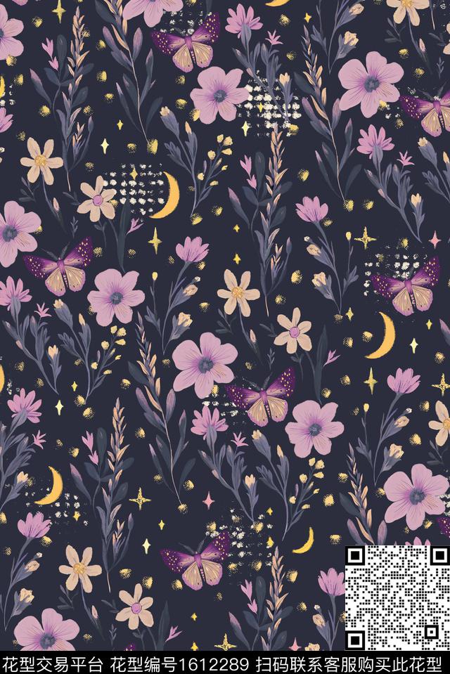 印花花型下载（图片编号: 1612289） - 瓦栏（Walan）