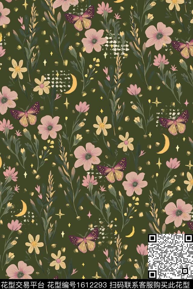 印花花型下载（图片编号: 1612293） - 瓦栏（Walan）