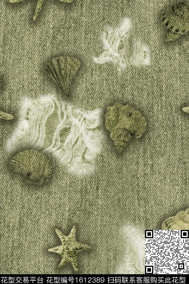 印花花型下载（图片编号: 1612389） - 瓦栏（Walan）