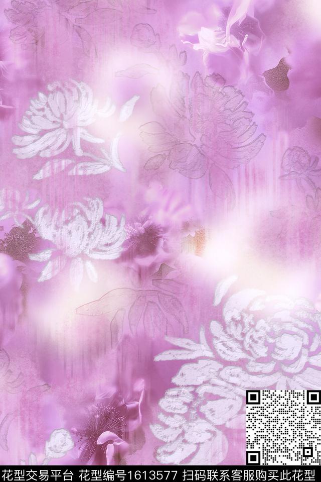 印花花型下载（图片编号: 1613577） - 瓦栏（Walan）